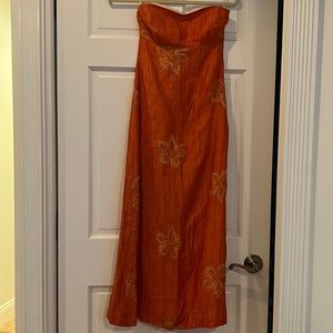 Vintage orange and gold Tocca